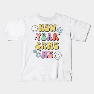 New year same me funny2023 new year christmas gift idea Kids T-Shirt